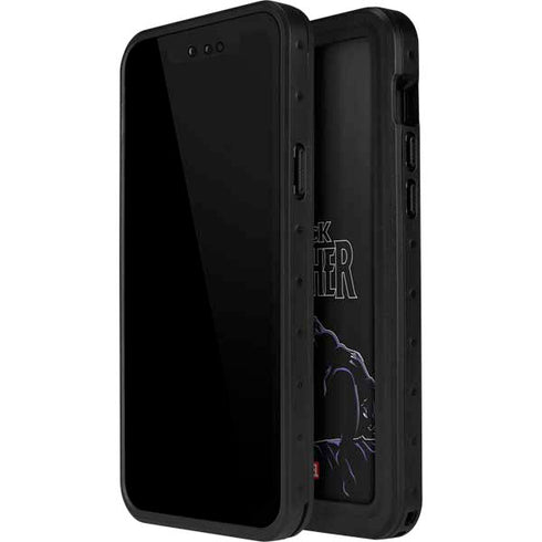 Marvel Black Panther Night Time Watch iPhone 15 Pro Waterproof Case